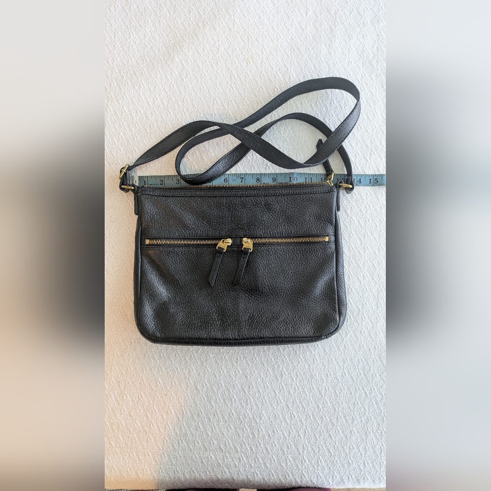 Fossil Black Shoulder Bag